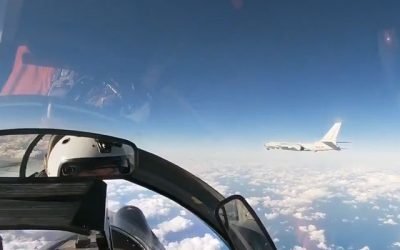Aviones rusos y chinos sobrevuelan Alaska en una demostración de fuerza