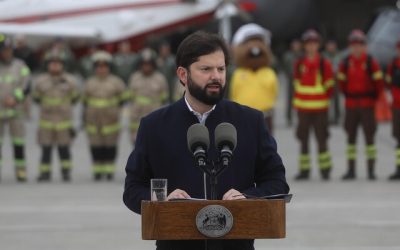 Boric y Plan de Acción y Control de Incendios 2024-2025
