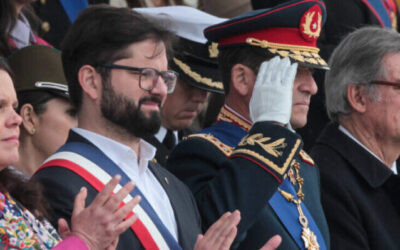 19 DE SEPTIEMBRE 2023 /SANTIAGO
El presidente de la república, Gabriel Boric
Efectivos de las fuerzas armadas marchan en la Parada Militar 2023, en honor a las Glorias del Ejército.
FOTO: LUKAS SOLIS / AGENCIA UNO