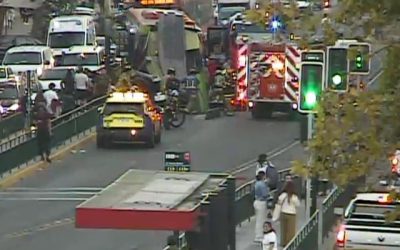 Crédito TransporInforma Región Metropolitana de Santiago vía Red X