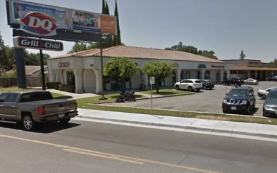 Foto Google Maps del centro comercial Thornton Road.