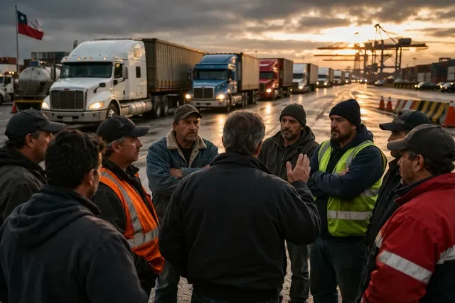 camioneros advertencia