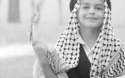 Se llama Ghassan Sahurie, tiene 7 años y junto a su madre se encuentra desaparecido en la franja de Gaza.