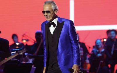 El renombrado tenor italiano Andrea Bocelli hará su debut en el Festival de Viña del Mar 2024 durante la jornada de este lunes 26 de febrero.
