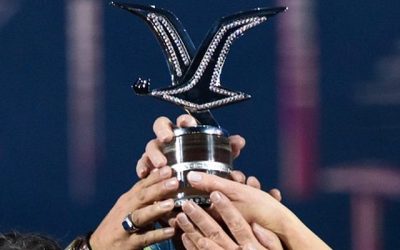 Andrea Bocelli fue honrado con la Gaviota de Plata y la Gaviota de Oro, dos distinciones emblemáticas otorgadas a los artistas invitados al Festival de Viña del Mar.