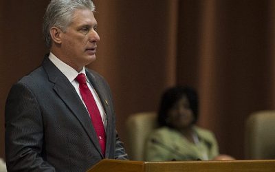 Durante su visita a una feria comercial en La Habana, el presidente de Cuba, Miguel Díaz-Canel, reafirmó la postura de su gobierno señalando a Washington tras las protestas de cientos de personas en seis localidades cubanas el pasado domingo, debido a los apagones y la escasez de alimentos.