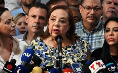 "Hemos agotado todos los medios a nuestro alcance para que esto se pueda resolver", declaró en una conferencia Corina Yoris, seleccionada como la candidata presidencial de la principal coalición opositora en Venezuela, la Plataforma Unitaria Democrática (PUD).