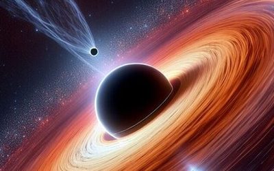 Un equipo de astrónomos ha anunciado el posible descubrimiento de un fenómeno sin precedentes en el centro de una galaxia ubicada a unos 800 millones de años luz de distancia, se trata de un agujero negro.