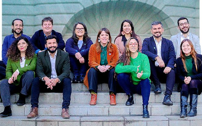 A las 8:30 de este lunes, la primera directiva electa del Frente Amplio (FA) se reunió para desayunar y dar inicio a las labores del nuevo partido político, resultado de la fusión entre Revolución Democrática y Convergencia Social.