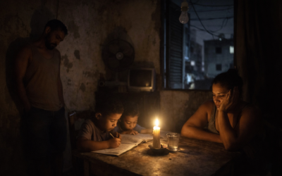 Imagen referencial creada con IA Frente a las carencias hay dignidad y amor