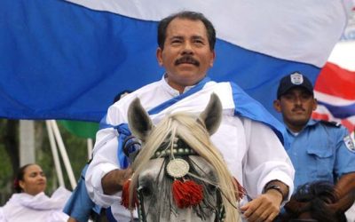 Daniel Ortega a Caballo