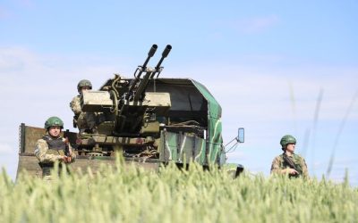 Defensa Ucrania contra drones