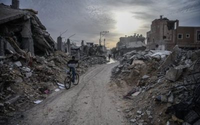 Destrucción en Gaza