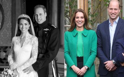 Los duques de Cambridge compartieron una imagen para conmemorar sus 13 años de matrimonio, mostrando sus trajes de bodas en la fotografía compartida en sus plataformas digitales.
