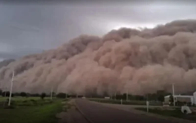 tormenta de polvo