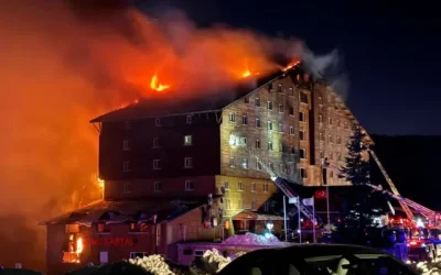 incendio Turquía