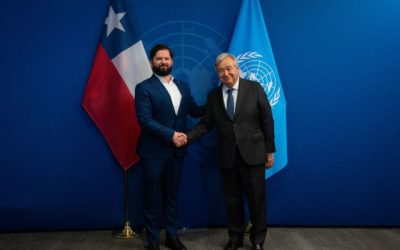 Presidente Boric se reúne con Secretario General de la ONU - Presidencia