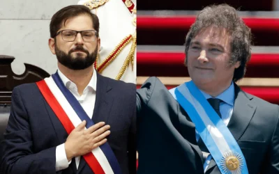 Boric y Milei