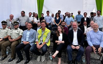 Foto Corfo del lanzamiento del plan 2026 del Distrito Empresarial Renca Poniente
