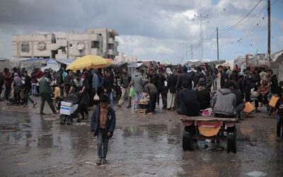 Evacuación de Rafah