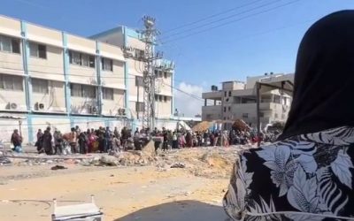 Evacuación hospital Gaza