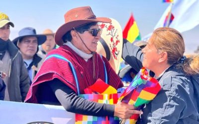 Evo Morales en Marchas