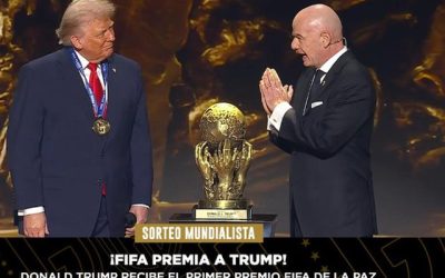 FIFA Premio de la Paz Foto Redes