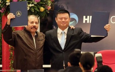Firma acuerdo Canal Interoceanico
