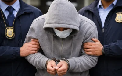 mujer hallada en caja