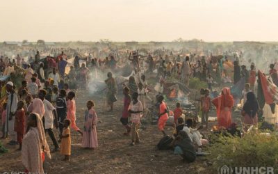 Foto publicada en X por @Refugees