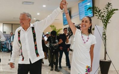 Foto publicada en X por @lopezobrador_