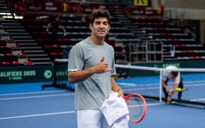 Gago vuelve a las canchas y deja buenas sensaciones.