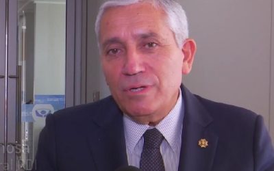 Exdirector de la PDI Héctor Espinoza Captura pantalla institucional