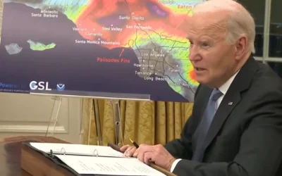 Biden damnificados incendios