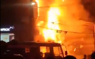 Incendio Bangladés