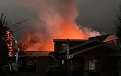 Incendio Concepción