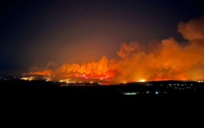 Incendio Grecia