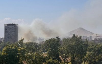 Muere bombero en incendio