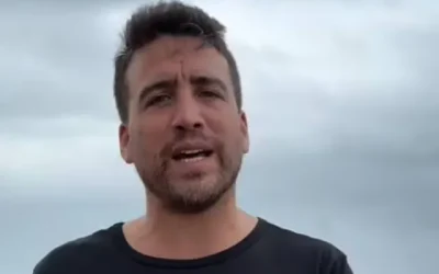 Foto: periodista hispano-chileno Bernat Bidegain. @Expedientes_ec