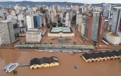Inundaciones en Brasil