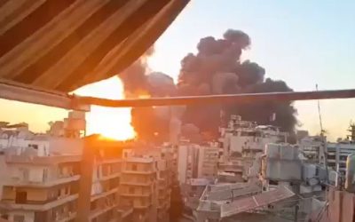 Israel bombardea el cuartel general de Hezbollah en Beirut