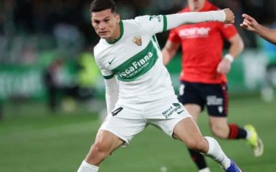 Lucas Cepeda no sumó minutos en la victoria del Elche