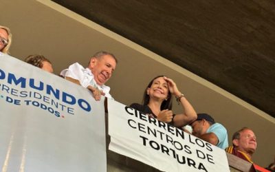Machado junto a González Urrutia