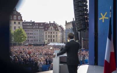 Macron en Alemania