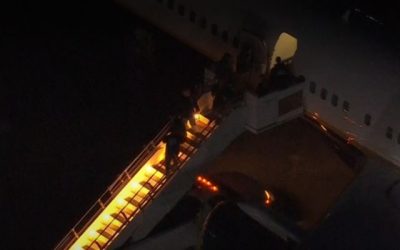 Captura pantalla transmisión televisiva