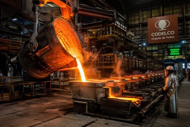 Codelco sobreproducción