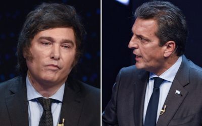 Massa y Milei