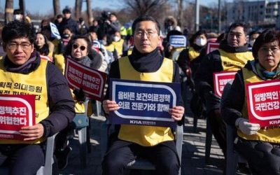 Médicos Corea del Sur