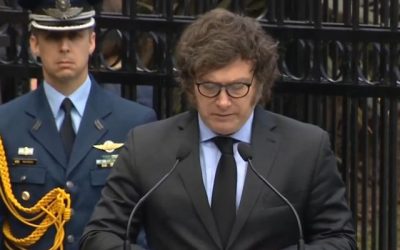 Milei homenaje Malvinas