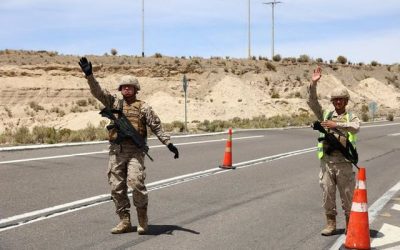 Militares y Carabineros San Predro